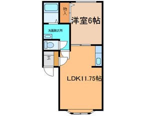 スペースＹＯＵの物件間取画像